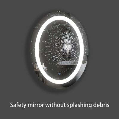 Rust Proof Led Smart Bathroom Mirror Dirt Resistant Easy Maintenance