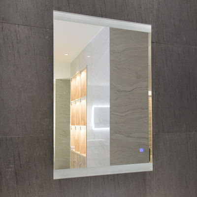 Customized Decorative Led Bathroom Mirror Light With Music Speaker and Rectangle Shape
