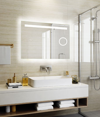 Dot Shape Touch Led Bathroom Mirror Explosion Proof Smart Touch Led Mirror