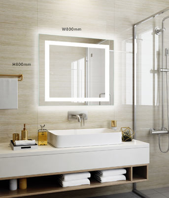 Hotel Lighted Magnifying Makeup Mirror With Bluetooth And Dimmable Light