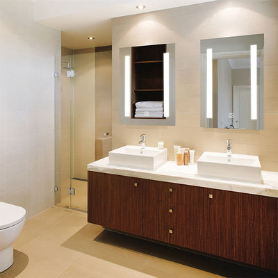 Modern Design Bathroom Mirror With Bluetooth LED Lighting Bluetooth Illuminated Mirror