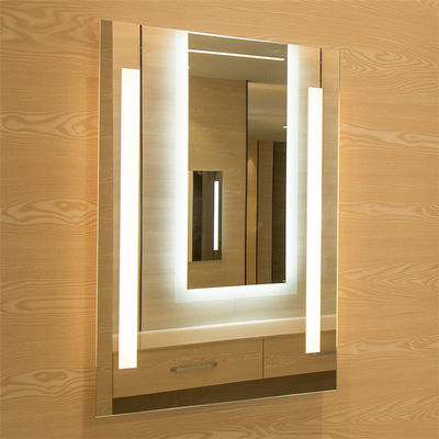 Modern Design Bathroom Mirror With Bluetooth LED Lighting Bluetooth Illuminated Mirror
