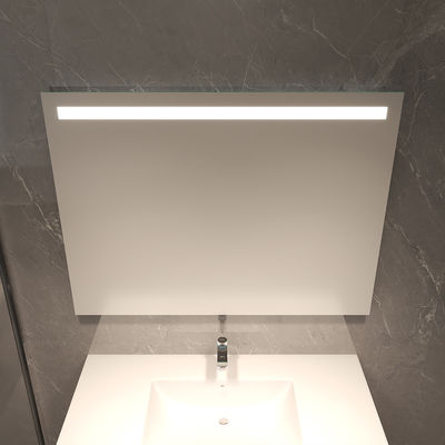 Intuitive Touch Large Led Bathroom Mirror Moisture Proof For Hotels