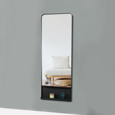 Portable Wall Mounted Lighted Makeup Mirror Modern For Bathroom