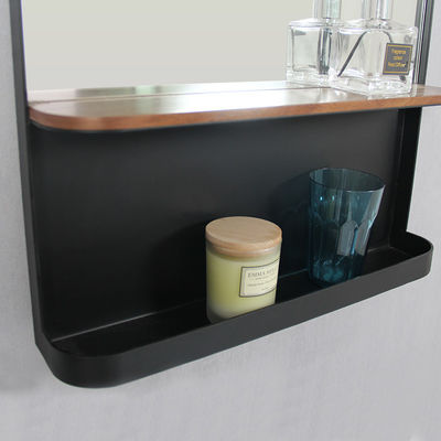 Portable Wall Mounted Lighted Makeup Mirror Modern For Bathroom