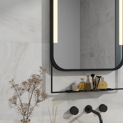 Fog Resistant Custom Bathroom Mirrors Dimmable Lighting Vanity Mirror With Led Lights