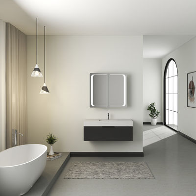 Dimmable Brightness Lighted Medicine Cabinet Sharp Imaging Convenient For Makeu