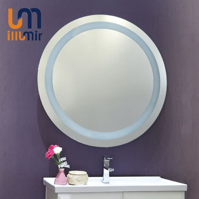 Anti Dazzle Custom Vanity Mirror With Lights Waterproof Multifunctional