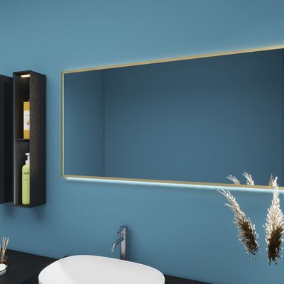High Tech Touch Custom Bathroom Vanity Mirrors High Versatility Shatter Resistant