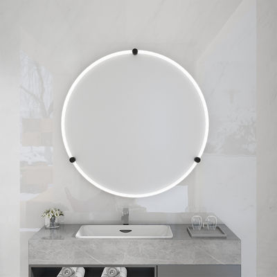 Eco Friendly Bathroom Mirror With Lights Customized For Home And Hotel