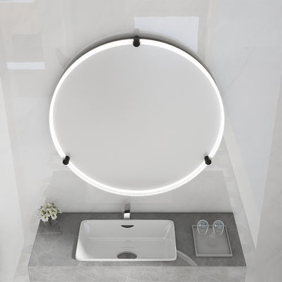 Modern Bedroom Vanity Mirror With Lights Seamless Light Up Vanity Mirror