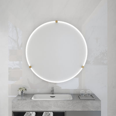 Modern Bedroom Vanity Mirror With Lights Seamless Light Up Vanity Mirror