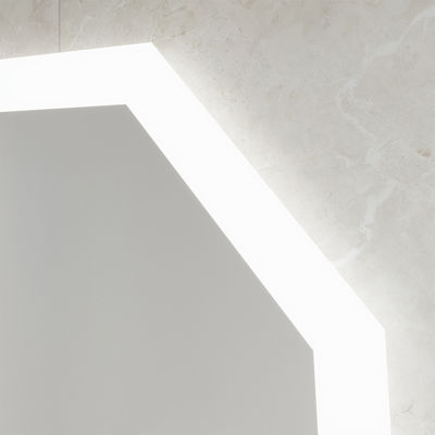 Water Resistant Vanity Mirror With Lights Creative Design Led Bathroom Mirror