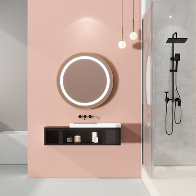 Rapid Heating Bathroom Mirror With Lights Anti Fog Prevent Rust Mirror With Led Lights