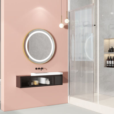 Rapid Heating Bathroom Mirror With Lights Anti Fog Prevent Rust Mirror With Led Lights