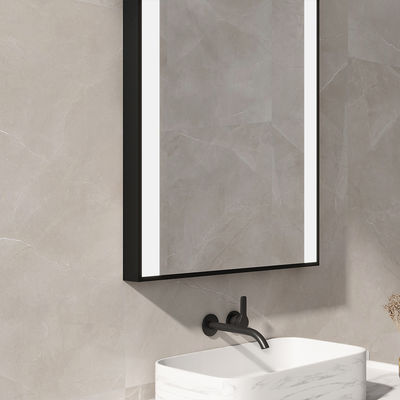 Unadorned Style Modern Bathroom Mirror With Lights For Home And Hotel