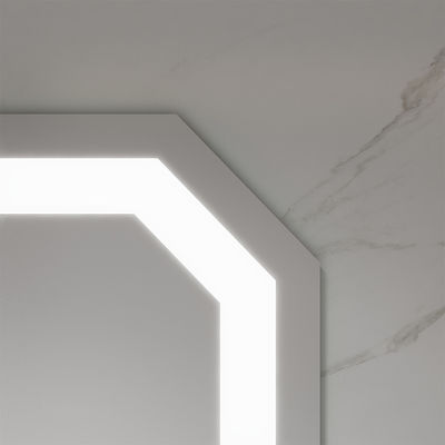 Irregular Shaped LED Bathroom Mirror Light Customizable Design for Hotel and home