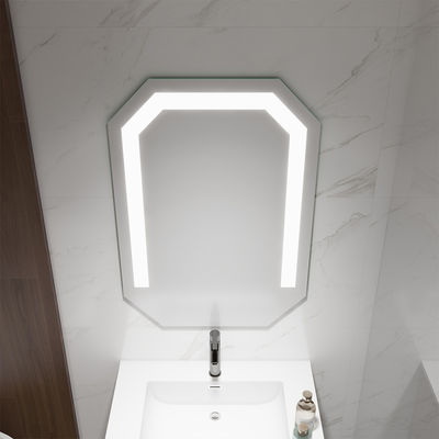 Irregular Shaped LED Bathroom Mirror Light Customizable Design for Hotel and home
