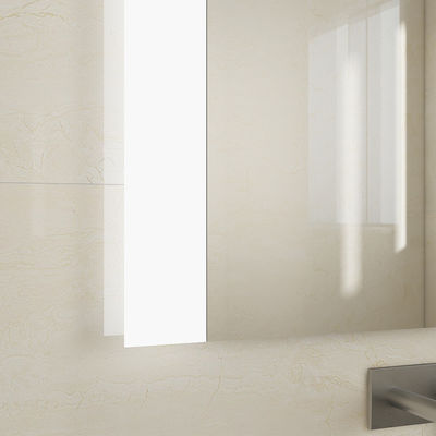 Custom Size Frameless LED Mirror Light IP44 Waterproof Adjustable Color For Hotel or Home