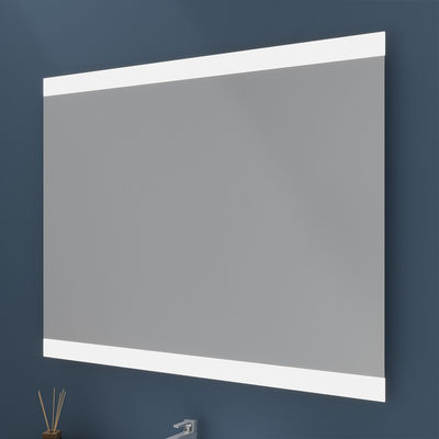 Square LED Bathroom Mirror IP44 Rated Fog Free Energy Efficient For Hotel or Home