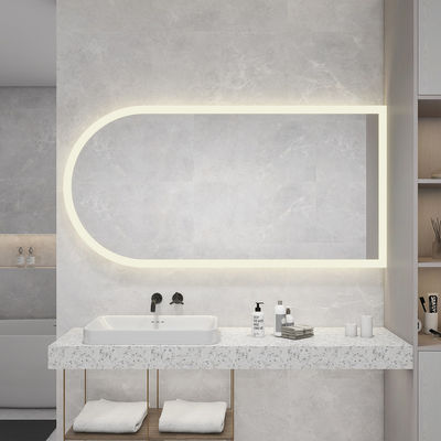 Custom LED Bathroom Mirror Light Fixture Wall Mounted Vanity Light for Modern Hotel and Home Makeup Lighting Solutions