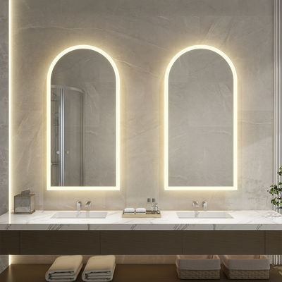 Custom LED Bathroom Mirror Light Fixture Wall Mounted Vanity Light for Modern Hotel and Home Makeup Lighting Solutions