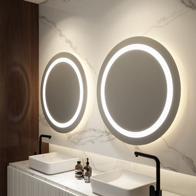 Custom Size LED Bathroom Mirror Light Fixture with Anti Fog and Dimmable Function for Luxury Hotel and Residential Projects