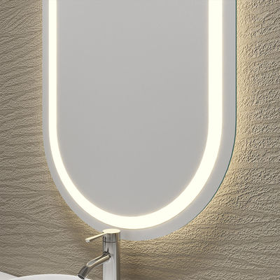 Custom Wall Mounted LED Bathroom Vanity Light with Acrylic Diffuser and Soft Ambient Glow for Hotel Guest Bathrooms
