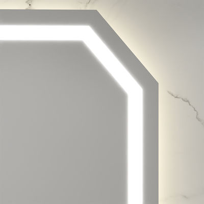 Smart Touch LED Vanity Light Bar for Frameless Bathroom Mirror with Memory Function and Adjustable Color Temperature