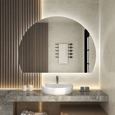 Professional LED Mirror Light for Hotel Vanity Installation with Smart Touch Panel and Adjustable Warm to Cool White