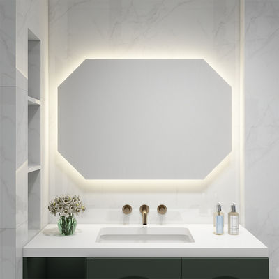 LED Wall Light for Bathroom Vanity Mirrors with Waterproof Housing and Custom Sizing for Hospitality and Design Projects