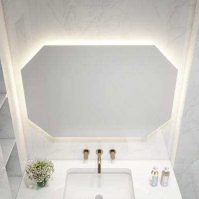 LED Wall Light for Bathroom Vanity Mirrors with Waterproof Housing and Custom Sizing for Hospitality and Design Projects