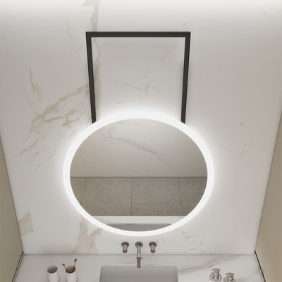 Frameless LED Mirror Light with Minimalist Look and Energy Efficient Bright LED Output for Home and Hospitality Use