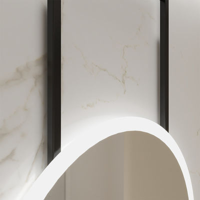 Frameless LED Mirror Light with Minimalist Look and Energy Efficient Bright LED Output for Home and Hospitality Use
