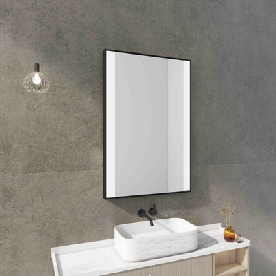 Slimline LED Vanity Light Fixture with Anti Fog Function for Bathroom Mirror in Luxury Residential and Hospitality Settings