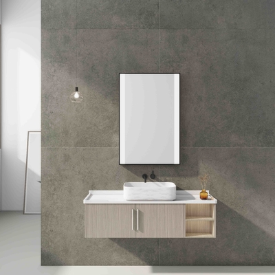 Slimline LED Vanity Light Fixture with Anti Fog Function for Bathroom Mirror in Luxury Residential and Hospitality Settings