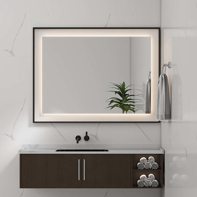 Custom Size LED Bathroom Mirror Light Fixture with Dimmable Touch Control Anti Fog Function and IP44 Waterproof Rating for Home and Hotel Projects