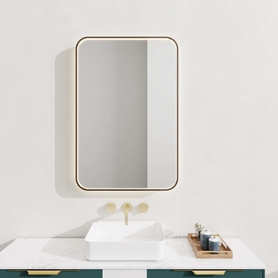 Luxury Hotel Style LED Vanity Mirror Light with Customizable Size Memory Function and Waterproof Anti Fog Feature for Guest Rooms and Residences