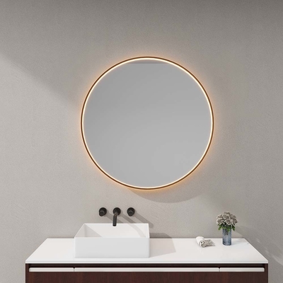 Smart Touch LED Bathroom Mirror Light with Anti Fog Coating Adjustable Brightness and Memory Control for Daily Makeup Grooming and Hotel Interiors