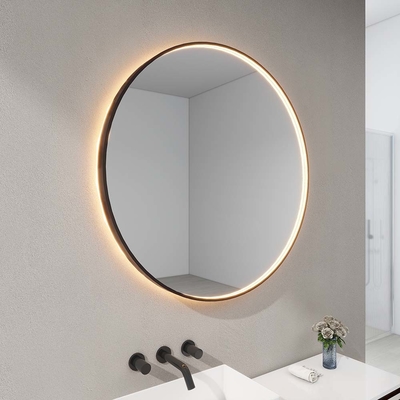 Smart Touch LED Bathroom Mirror Light with Anti Fog Coating Adjustable Brightness and Memory Control for Daily Makeup Grooming and Hotel Interiors