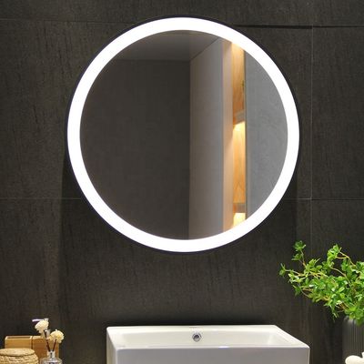 Custom Modern Luxury Round Metal Mirror Framed Home Decor Wall Circle Mirror for Foyer