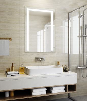 Waterproof Vanity Touch Screen Mirror For Hotel Bathroom Convenient