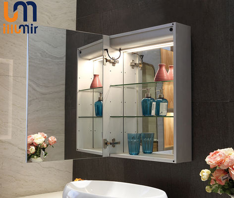 LED Light Feature Mirror Medicine Cabinet for Bathroom Certificate cUL cETL CE RoHS