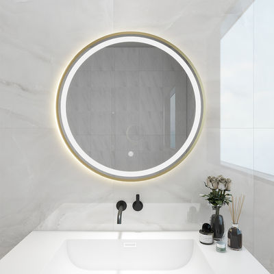 Swiveling Design Reversible Vanity Mirror With Lights For Home And Hotel